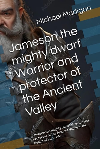 Jameson the Mighty Dwarf Warrior and Protector of the Ancient Valley Jameson the Mighty Dwarf Warrior and Protector of the Ancient Valley in the Realm of Rune Isle