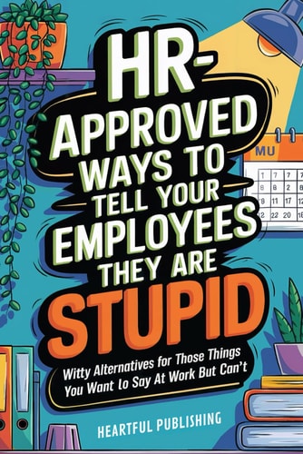 HR APPROVED WAYS TO TELL EMPLOYEES THEY ARE STUPID Witty Alternatives for Those Things You Want... to Say at Work But Can't
