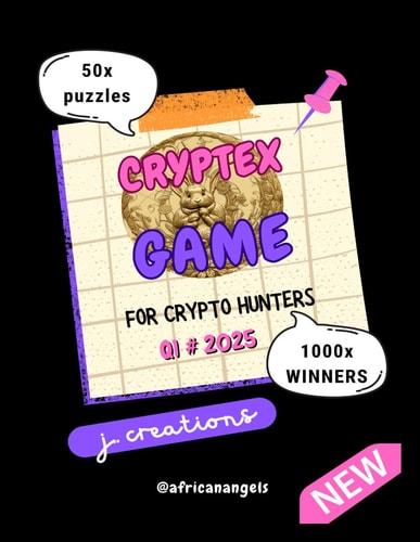 Cryptex Game Q1 # 2025: Join the Cryptex Craze: Solve, Win, and Earn Crypto Rewards!