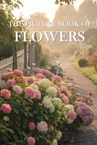 The Picture Book of Flowers A Calming Collection of Beautiful Flowers for Seniors with Dementia and Alzheimer's Patients - Gift Book for Memory Care