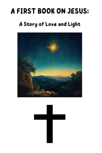 A First Book on Jesus A Story of Love and Light: Teaching Kindness, Love, and Faith Through Simple Stories