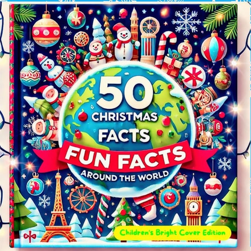50 Christmas Fun Facts Around the World. Discover the Joy and Traditions of Christmas Across the Globe, Children's Bright Cover Edition