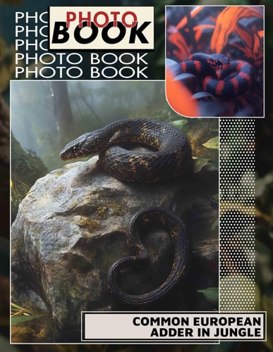 Common European Adder In Jungle Photo Book Explore 40 Stunning Images Of The European Adder In Its Natural Habitat