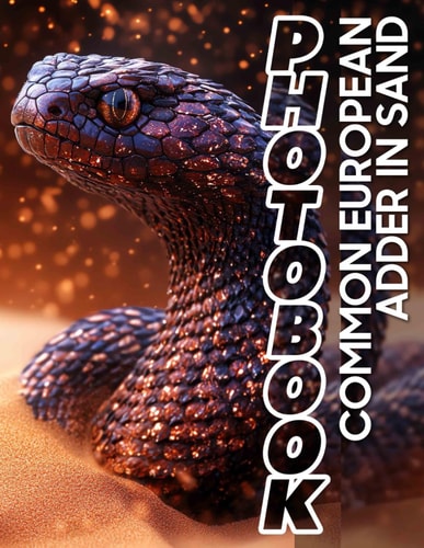 Common European Adder In Sand Photo Book 40 Stunning Images Capturing The Beauty Of European Adders In Their Natural Habitat