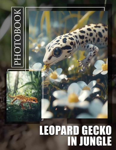 Leopard Gecko In Jungle Photo Book Explore 40 Stunning Images Of Unique Reptiles In Their Natural Habitat For Enthusiasts
