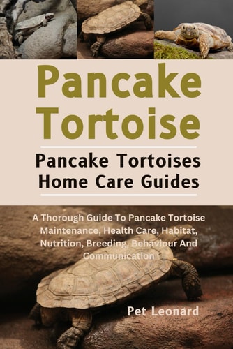 Pancake Tortoise A Thorough Guide To Pancake Tortoise Maintenance, Health Care, Habitat, Nutrition, Breeding, Behaviour And Communication