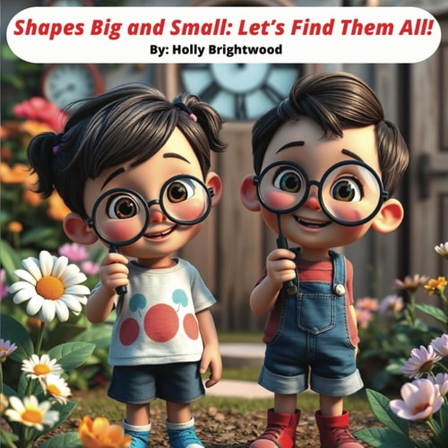 Shapes Big and Small Let's Find Them All!: Children's Board Book for Babies, Toddlers, Preschool About Shapes