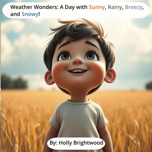Weather Wonders A Day with Sunny, Rainy, Breezy, and Snowy!