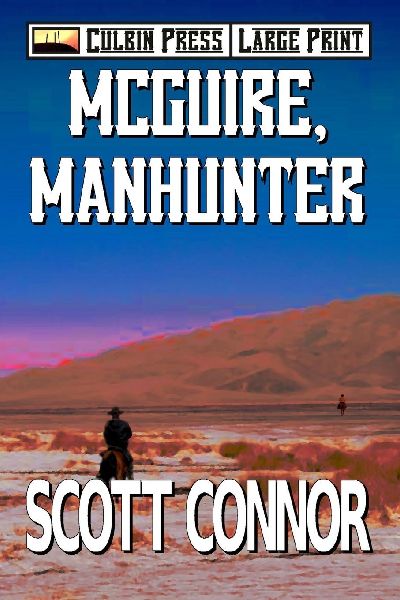McGuire, Manhunter: Large Print
