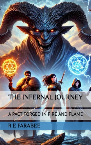The Infernal Journey A Pact Forged in Fire and Flame