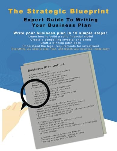 Expert Guide To Writing Your Business Plan The Strategic Blueprint