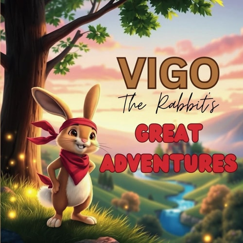 Vigo The Rabbit's Great Adventures Story Book for Kids Ages 4-8