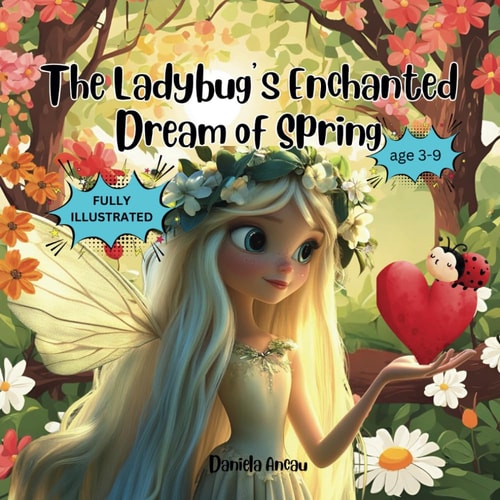 The Ladybug's Enchanted Dream of Spring This is a Charming Tale about a Tiny Ladybug who Fell Into a Deep Sleep, She Found Herself in a Colourful Forest. The Friendly Spring Queen Appeared, Giggling and Promising to Bring All Creatures to Life .