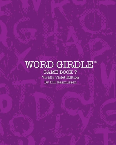 Word Girdle Game Book 7 Vividly Violet Edition