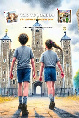 Kids Adventure & Learning Guide A Trip to London: An Interactive Mystery Adventure Through London's Famous Landmarks