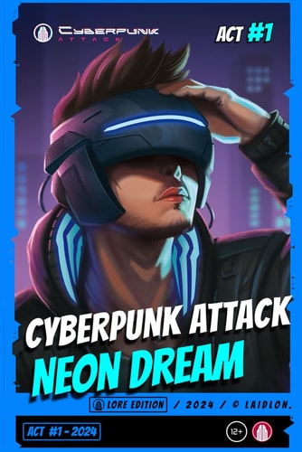 Cyberpunk Attack Neon Dream Cyberpunk Vs. Corporations - The Battle for Neon City's Future