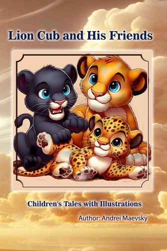Lion Cub and His Friends Children's Tales with Illustrations