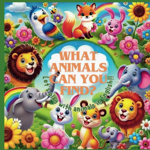 【what Animals Can You Find?】 "Animal Book for Toddlers Fun and Engaging"(2)