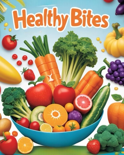 Healthy Bites : Fun and Nutritious Eating for Kids.Tasty Tricks for Healthy Kids, Balanced Plates, Happy Faces, Magic Meals, Mighty Kids, Fun Food, Yummy Secrets of Healthy EatingAdventures,