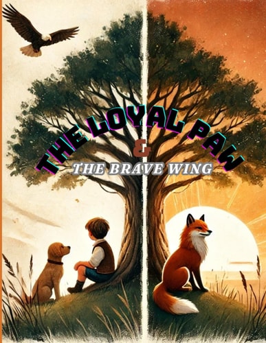 The Loyal Paw & The Brave Wing A Wildlife Tales 2-in-1 Storybook of Animal Friendship and Adventure Great for Relaxing and Stress Relief