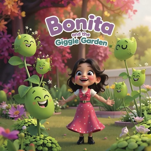 Bonita And The Giggle Garden Illustrated Story Book For Children Age 3-6