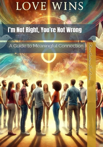 I'm Not Right, You're Not Wrong A Guide to Meaningful Connection