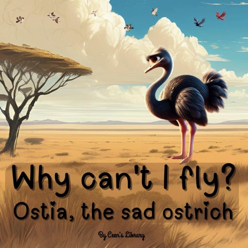 Why Can't I Fly? - Ostia The Sad Ostrich Children Storybook An Inspiring Story Of An Ostrich About Finding Her Own Superpower