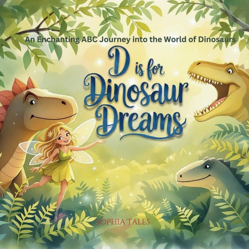 D is for Dinosaur Dreams An Enchanting ABC Journey Into the World of Dinosaurs: A Beautifully Illustrated ABC Book for Kids Who Love Dinosaurs and Fairytales