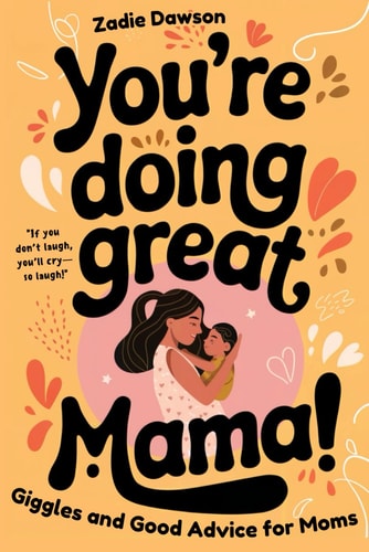 You're Doing Great Mama! Giggles and Good Advice for Moms Postpartum Book for New Moms Mothers Day Gift