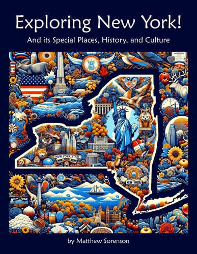 Exploring New York A Fun and Educational Guide to the Empire State: Discover New York's History, Geography, and Native American Culture - United States Social Studies Book for Kids
