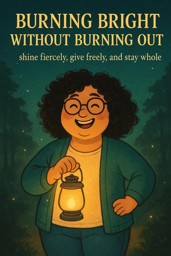 BURNING BRIGHT WITHOUT BURNING OUT Shine Fiercely, Give Freely, and Stay Whole