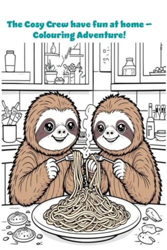 The Cosy Crew Have Fun at Home Colouring Adventure!