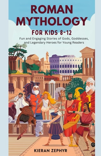 Roman Mythology for Kids Ages 8-12 Fun and Engaging Stories of Gods, Goddesses, and Legendary Heroes for Young Readers