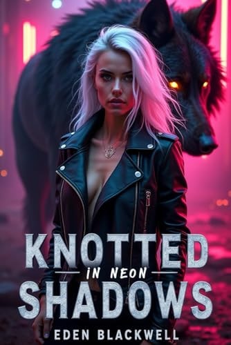 Knotted in Neon Shadows A Science Fiction Omegaverse Reverse Harem Knotting Romance