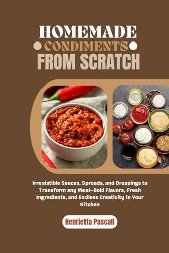 Homemade Condiments from Scratch Irresistible Sauces, Spreads, and Dressings to Transform Any Meal-Bold Flavors, Fresh Ingredients, and Endless Creativity in Your Kitchen