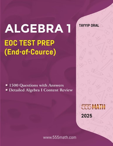 Algebra 1 Eoc Test Prep Algebra 1 (End -Of- Course)