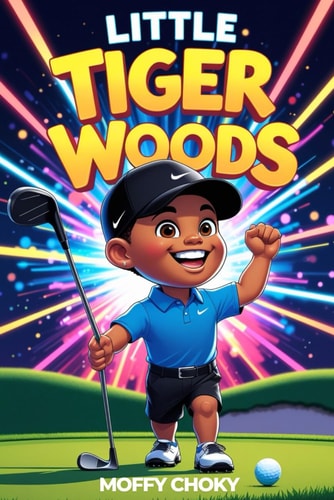 Little Tiger Woods Chasing Dreams and Swinging High