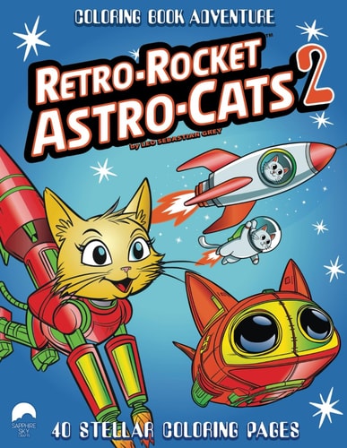 Retro-Rocket Astro-Cats 2