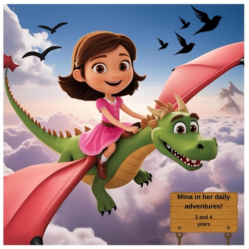 Mina A Story for Every Day!: A Collection of Stories about the Daily Adventures of a Brave Little Girl.