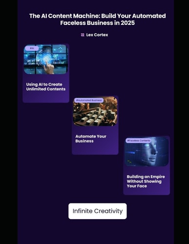 The AI Content Machine Build Your Automated Faceless Business in 2025