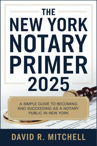 The New York Notary Primer 2025 A Simple Guide to Becoming and Succeeding as a Notary Public in New York