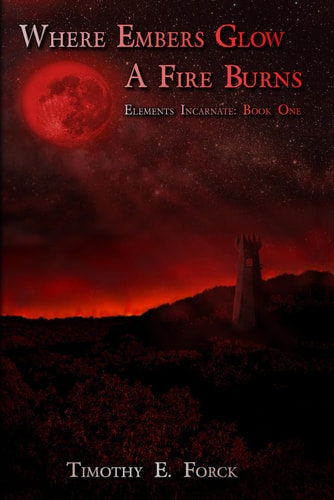 Elements Incarnate Where Embers Glow a Fire Burns
