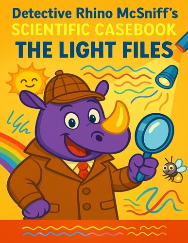 Detective Rhino McSniff's Scientific Casebook The Light Files: Everything Kids Need to Know About Light-with a Magnifying Glass!