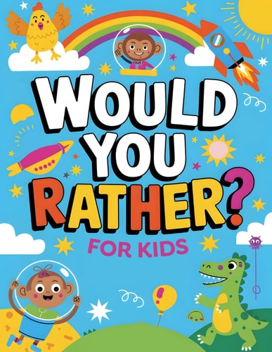 Would You Rather? For Kids Laugh, Learn, and Spark Conversation with Interactive Scenarios for Ages 6-12