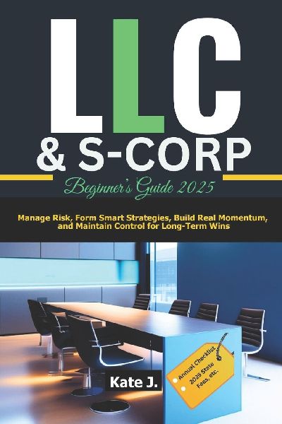 LLC & S-Corp Beginners Guide 2025: Manage Risk, Form Smart Strategies, Build Real Momentum, and Maintain Control for Long-Term Wins