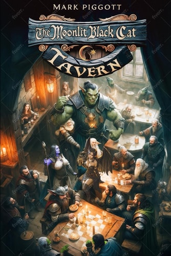 The Moonlit Black Cat Tavern