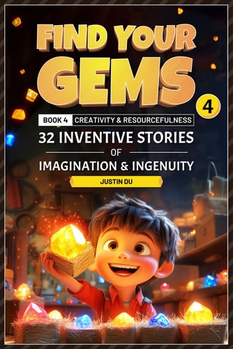Find Your Gems Book 4 - Creativity & Resourcefulness: 32 Inventive Stories of Imagination & Ingenuity
