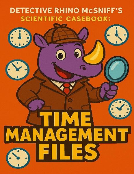 Detective Rhino McSniffs Scientific Casebook: Time Management Files : A Fun-Filled Guide to Owning Your Day, the Detective Way!