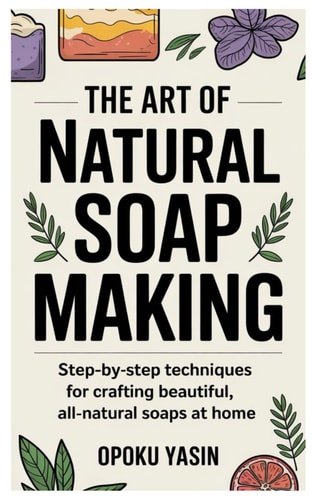 The Art of Natural Soap Making Step-by-Step Techniques for Crafting Beautiful, All-Natural Soaps at Home