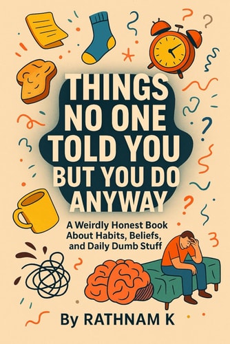 Things No One Told You But You Do Anyway A Weirdly Honest Book About Habits, Beliefs, and Daily Dumb Stuff